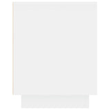 TV Cabinet White 102x35x45 cm Engineered Wood - Low Angle