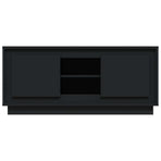 TV Cabinet Black 102x35x45 cm Engineered Wood