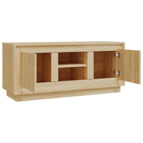 TV Cabinet Sonoma Oak 102x35x45 cm Engineered Wood