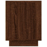 TV Cabinet Brown Oak 102x35x45 cm Engineered Wood - Low Angle