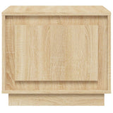 Coffee Table Sonoma Oak 51x50x44 cm Engineered Wood
