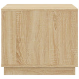 Coffee Table Sonoma Oak 51x50x44 cm Engineered Wood