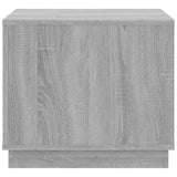 Coffee Table Grey Sonoma 51x50x44 cm Engineered Wood - Close-Up Angle