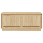Coffee Table Sonoma Oak 102x50x44 cm Engineered Wood