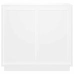 Sideboard White 80x34x75 cm Engineered Wood