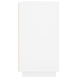 Sideboard White 80x34x75 cm Engineered Wood