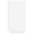Sideboard White 80x34x75 cm Engineered Wood