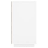 Sideboard White 80x34x75 cm Engineered Wood - Rear View