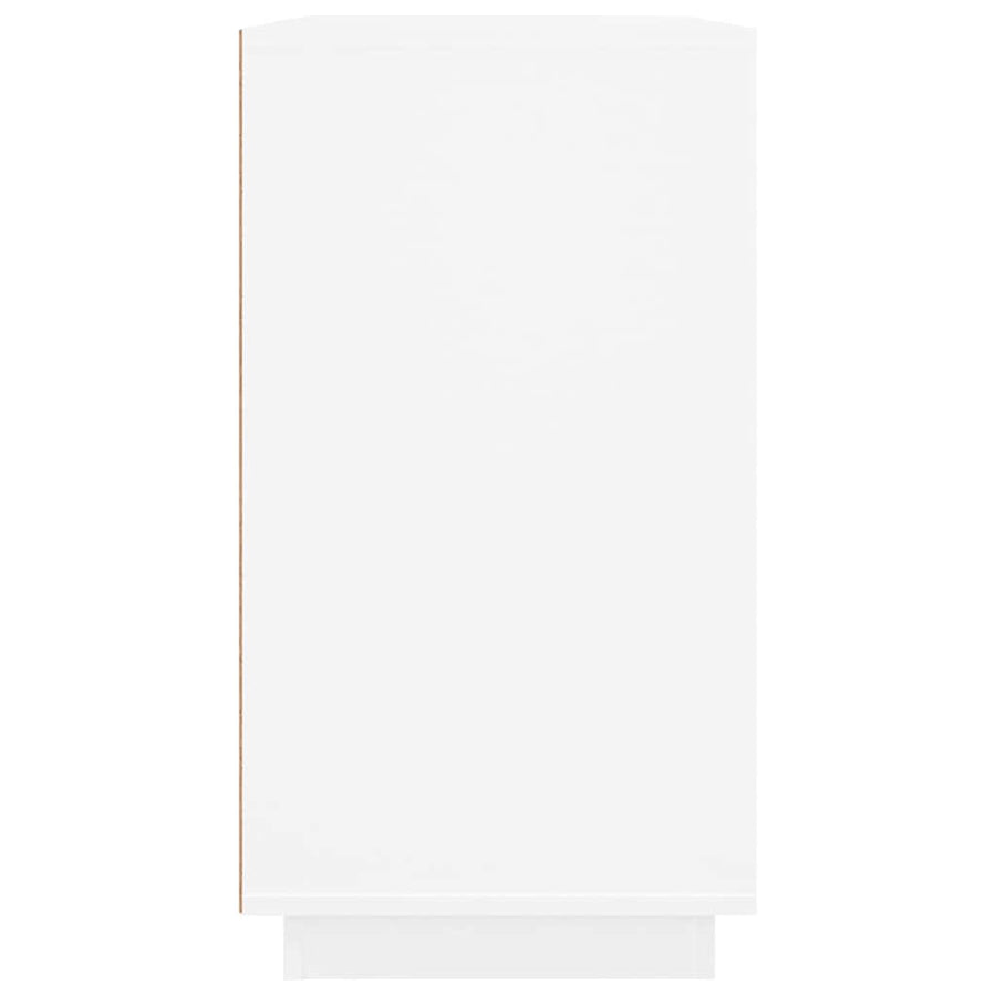 Sideboard White 80x34x75 cm Engineered Wood