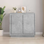 Sideboard Concrete Grey 80x34x75 cm Engineered Wood