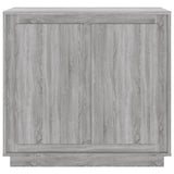 Sideboard Grey Sonoma 80x34x75 cm Engineered Wood - 45-Degree Angle