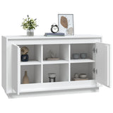 Sideboard White 102x35x60 cm Engineered Wood - Top-Down View