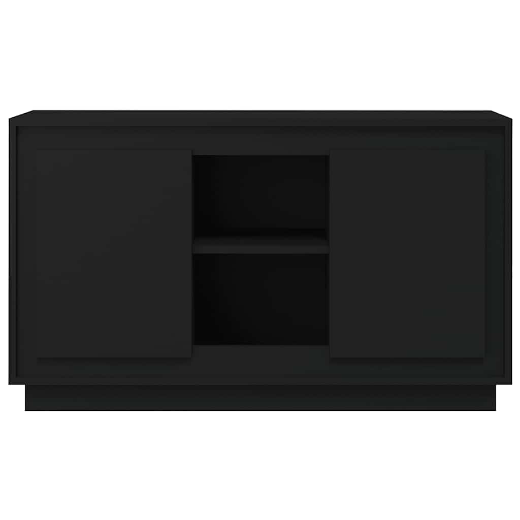Sideboard Black 102x35x60 cm Engineered Wood