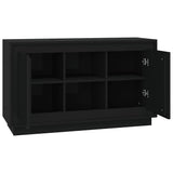 Sideboard Black 102x35x60 cm Engineered Wood