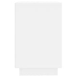 Sideboard White 102x35x55 cm Engineered Wood - Close-Up Angle