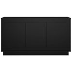 Sideboard Black 102x35x55 cm Engineered Wood