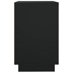 Sideboard Black 102x35x55 cm Engineered Wood