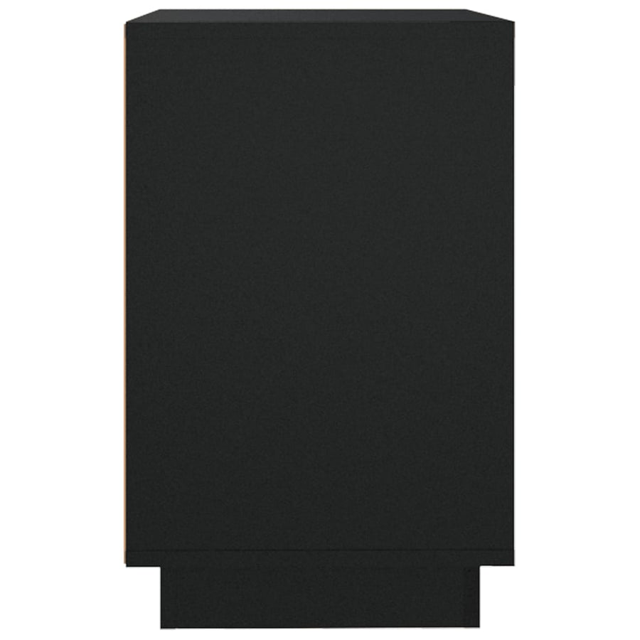 Sideboard Black 102x35x55 cm Engineered Wood