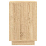 Sideboard Sonoma Oak 102x35x55 cm Engineered Wood - Close-Up Angle