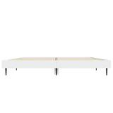 Bed Frame without Mattress White 135x190 cm Engineered Wood