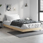 Bed Frame without Mattress Sonoma Oak 90x190 cm Engineered Wood