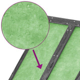 Garden Tool Shed Grey 89x52.5x175 cm Solid Wood Pine - Close-Up Angle