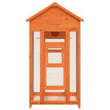 Bird House Brown 91.5x53x170 cm Solid Wood Pine - Side View