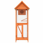 Bird House Brown 60x58.5x160 cm Solid Wood Pine