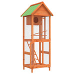 Bird House Brown 60x58.5x160 cm Solid Wood Pine