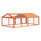 Run Box Brown 200x112.5x74 cm Solid Wood Pine