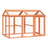 Run Box Brown 141x94x104 cm Solid Wood Pine