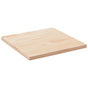 Table Top 80x80x2.5 cm Solid Wood Pine Square