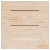 Table Top 80x80x2.5 cm Solid Wood Pine Square