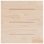 Table Top 80x80x2.5 cm Solid Wood Pine Square