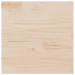 Table Top 80x80x2.5 cm Solid Wood Pine Square