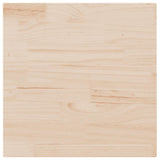 Table Top 80x80x2.5 cm Solid Wood Pine Square - 45-Degree Angle