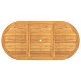 Extending Garden Table 110-160x80x75 cm Solid Wood Teak