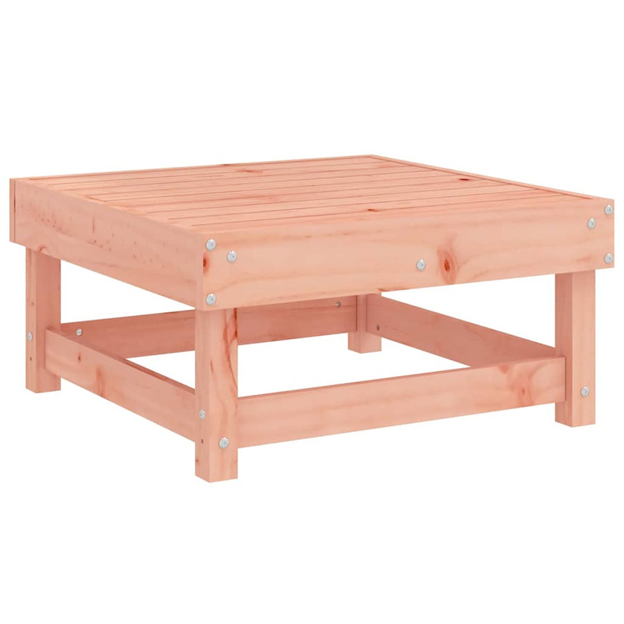 Garden Footstools with Cushions 2pcs Solid Wood Douglas
