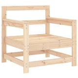 Garden Chairs with Cushions 2 pcs Solid Wood Pine - 45-Degree Angle