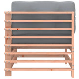 Corner Sofas with Cushions 2 pcs Solid Wood Douglas - Close-Up Angle