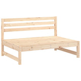 Middle Sofa 120x80 cm Solid Wood Pine