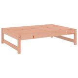 Garden Footstool 120x80 cm Solid Wood Douglas - Side View