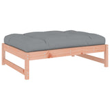 Garden Footstool 120x80 cm Solid Wood Douglas - Rear View