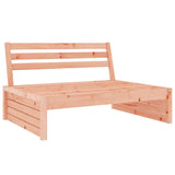 Middle Sofa 120x80 cm Solid Wood Douglas - Top-Down View