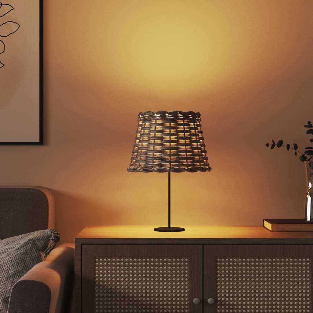 Lamp Shade Brown ?0x15 cm Wicker