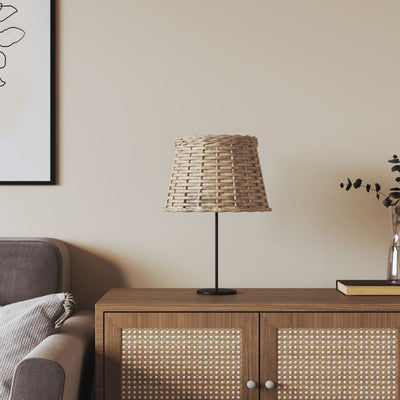 Lamp Shade Brown ?5x17 cm Wicker
