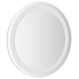 LED Bathroom Mirror 40 cm Round - Top-Down View