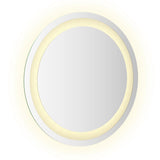 LED Bathroom Mirror 40 cm Round - 45-Degree Angle