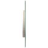 LED Bathroom Mirror 40 cm Round - Rear View