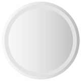 LED Bathroom Mirror 50 cm Round - Front View